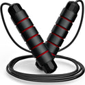 Tangle-Free Adjustable Steel Jump Rope with Ball Bearings