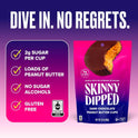 Skinnydipped Cup Pnut Btr Drk Chocolat, 3.17 oz