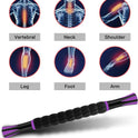 Muscle Roller Massage Stick - Deep Tissue Fascia Blaster for Myofascial Pain Relief and Lymphatic Drainage