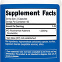 Nutricost NAD+ Supplement 1,000mg per Serving,120 Capsules (Nicotinamide Adenine Dinucleotide) - 60 Servings, Gluten-Free, Vegan