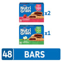 Nutri-Grain Breakfast Bars, Made with 10g Whole Grains, Snack Bars, Variety Pack (3 Boxes, 48 Count)