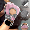 VINSGUIR Workout Gloves for Women & Men, Breathable, Grip Pads