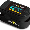 Zacurate Pro Series 500DL Fingertip Pulse Oximeter Blood Oxygen Monitor Royal Black