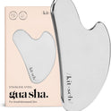 Kitsch Stainless Steel Gua Sha Facial Tool - Face Sculpting, Jawline Shaper, Lymphatic Drainage