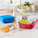 SkinnyPop Popcorn, Original and Dairy Free White Cheddar, Gluten Free, Non-GMO, 0.5oz Individual Size Snack Bags (18 Count)