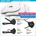 BASE CAMP Activated Carbon Replacement Filters for M PRO, M Plus, M Cross, N Plus Masks