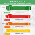 Resistance Bands for Full Body Workout - Durable, Versatile, Portable Home Gym Equipment