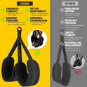 Ayombo Pull Up Assistance Bands - Resistance Bands for Workout, Home Gym Fitness