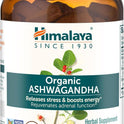 Himalaya Organic Ashwagandha Root, 2 Month Supply - Herbal Adrenal Support Supplements for Stress Relief and Energy Support - USDA Organic, Non-GMO, Vegan, Gluten Free, 670 mg, 60 Caplets