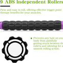 Muscle Roller Massage Stick - Deep Tissue Fascia Blaster for Myofascial Pain Relief and Lymphatic Drainage