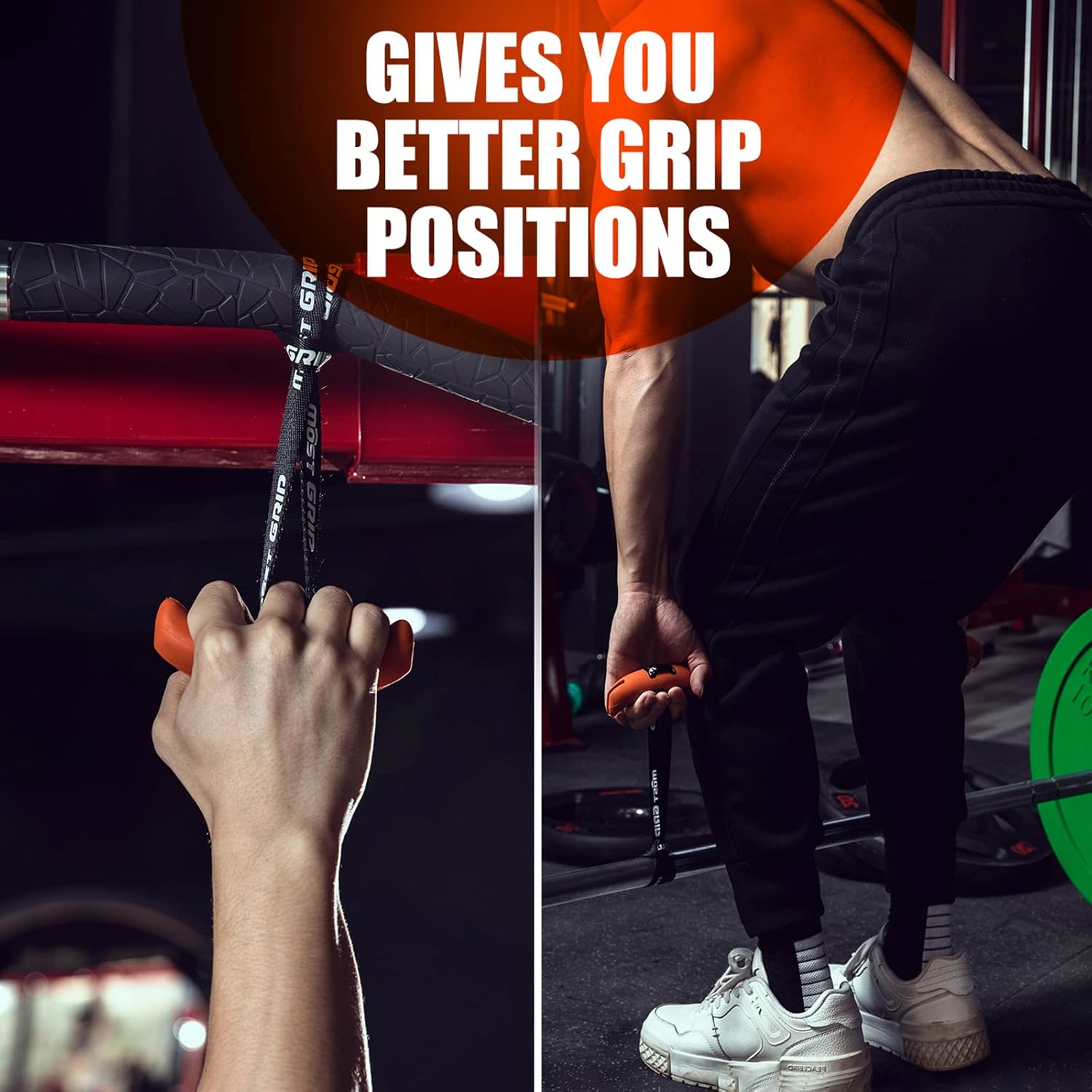 Neutral Grip Pull Up Handles for Home Gym Workout Ergonomic Non-Slip