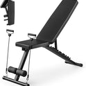 Adjustable Weight Bench for Home Gym, 600LBS Capacity, Foldable Workout Bench