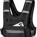 Adjustable Weighted Vest with Storage Pockets - Perfect for Workout, Running, Walking
