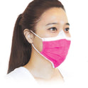 BeeSure Vibe Face Masks, Glamorous Pink, Latex-Free, Pack of 50