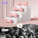 YOTTOY Adjustable Dumbbell Set of 2, 4-in-1 Hand Weights for Women