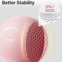 YOTTOY Anti-Burst Exercise Ball, 2000lb Capacity, Thick Workout Ball