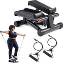 Sunny Health & Fitness Mini Stepper, 300 lb Capacity, Resistance Bands