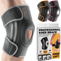DR. BRACE ELITE Knee Brace with Side Stabilizers for Maximum Support