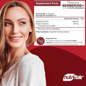 NutriFlair Premium Berberine HCL 1200mg, 120 Capsules - Plus Pure True Ceylon Cinnamon, Berberine HCI Root Supplements Pills - Immune System - Made in USA