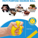 Fanwer Finger Exerciser Hand Squeeze Ball - Strength Trainer for Rehab, Arthritis, Carpal Tunnel