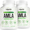 Alevia Organic Amla Capsules 1000mg – Indian Gooseberry Amla Fruit Supplement – Organic Amla Powder Organic for Antioxidant, Energy & Digestive Support – Ayurvedic Wellness Formula – 60 Capsules