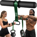 FitBeast Forearm Strengthener & Wrist Roller - Grip Strength, Muscle Building, Rehab