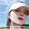 UPF50+ UV Face Mask for Women - Breathable and Washable Sun Protection