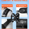Renoj Weighted Vest for Fitness: 6lb-20lb Fixed Weights, Reflective Strips, Storage Pocket