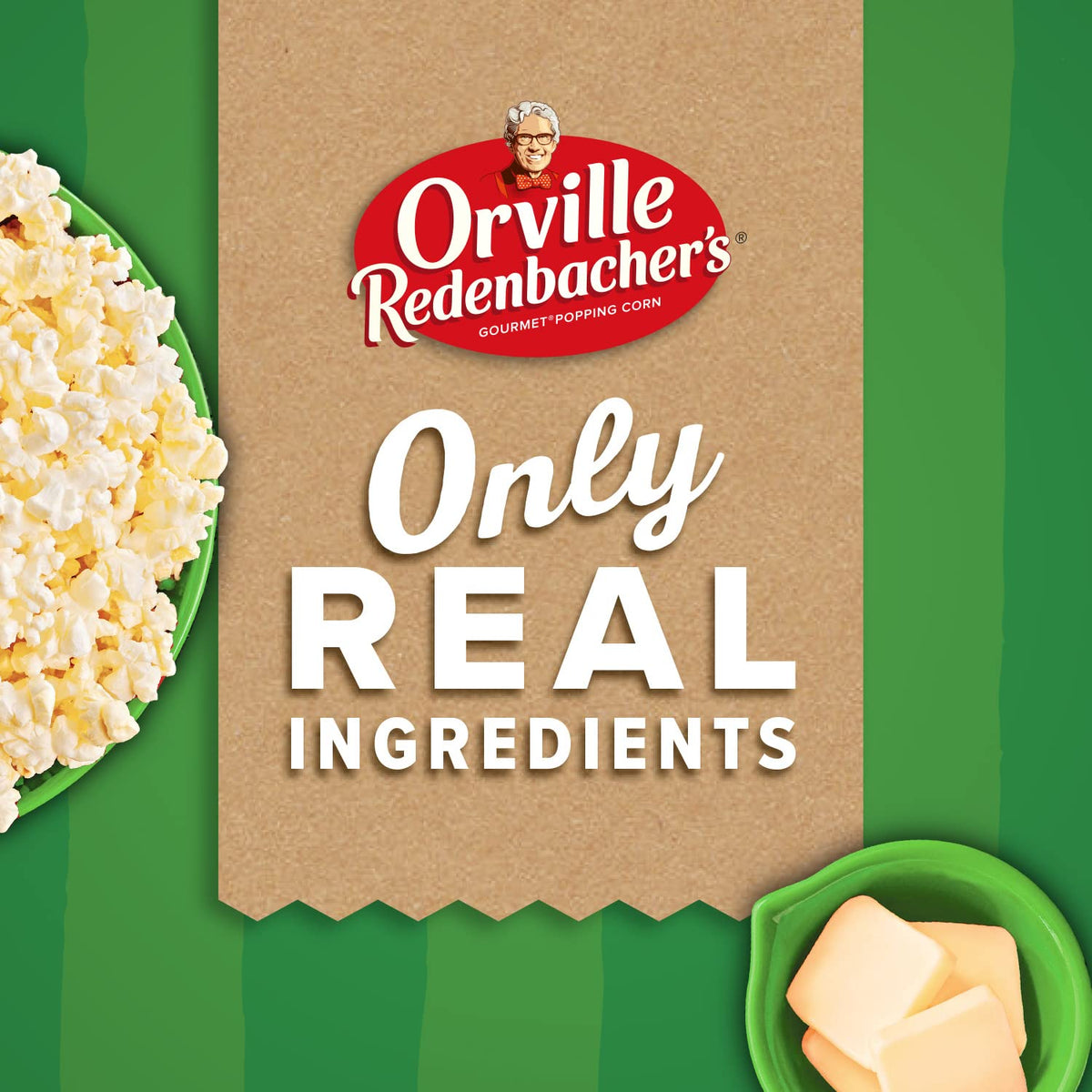 Orville Redenbacher’s Microwave Popcorn SmartPop! Value Size, Butter Flavor, 4g Fiber Per Serving, 2.69 oz., 12-Count