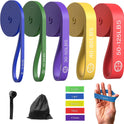 Exercise Bands Set of 6 Resistance Bands for Home Workout