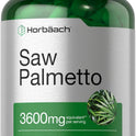 Horbäach Saw Palmetto Extract 120 Capsules Non-GMO Gluten Free