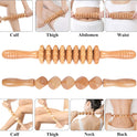 Komogir Wood Therapy Massage Tools 5-in-1 Lymphatic Drainage Massager Kit