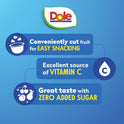 Dole Diced Peaches, Mandarin Oranges, and Cherry Mixed Fruit with No Sugar Added Variety Pack - Dole Fruit Bowls Snacks - 4 oz Bowls - 12 Pack
