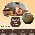 Mushroom Coffee Blend with 6 Adaptogenic Mushrooms for Energy and Immune Support