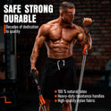 Resistance Bands with Handles, 175lb Exercise Bands for Fitness