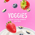 Nature's Garden Probiotic Yoggies Multi Pack, 21oz (Strawberry 15x0.7 oz + Mixed Berry 15x0.7 oz) Yogurt Covered Healthy Snack, High Fiber, Real Fruit Pieces, No Artificial Ingredients, for Adults