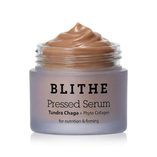 BLITHE Pressed Serum Chaga Mushroom - Advanced Skin Tightening Cream for Face, Face Tightening and Lifting Formula for a Natural Face Lift 0.91 fl oz