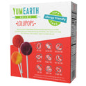 YumEarth Organic Pops Variety Pack, 60 Fruit Flavored Favorites Lollipops, Allergy Friendly, Gluten Free, Non-GMO, Vegan, No Artificial Dyes