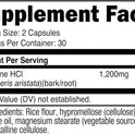 Nutricost Berberine HCl 1200mg , 60 Vegetarian Capsules - Gluten Free & Non-GMO