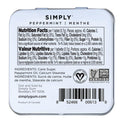SIMPLY MINTS Natural Peppermint Breath Mints, 6 Pack (180 Pieces), Made With Real Peppermint Oil | Aspartame-Free, Sorbitol-Free, Xylitol-Free, Vegan, Kosher, Non-GMO