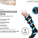 Easy On/Off Energy Compression Socks Made in USA and Imported