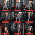 WHATAFIT Resistance Bands with Handles and 5 Adjustable Levels