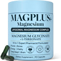 Magnesium L-Threonate with Apigenin, Valerian Root & L-Theanine – No Melatonin Restful Sleep & Brain Supplement – Clinically Studied 7-Ingredient Formula – Memory & Focus – 60 Capsules