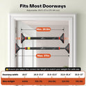 Sportneer Adjustable Doorway Pull-Up Bar, 440 lbs Capacity, No Drilling Required