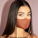 KARIZMA Face Wardrobe Cloth Face Mask, 6 Soft Masks, Washable Fabric, Adjustable Ear Loops, Earth Shades Pack