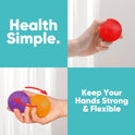 HiKeep Stress Relief Balls - 6 Pack Hand Exercisers for Strength Training, Grip Therapy