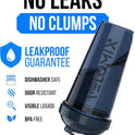 VELOMIX 28 Oz Protein Shaker Bottle, 4-Pack, Leak-Proof, Dishwasher Safe