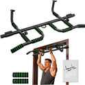 VBSD Upgrade Doorway Pull Up Bar, Ergonomic Grips, 440 Lbs Capacity