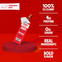 Chomps Snack Size Grass-Fed Original Beef Jerky Snack Sticks 0.5oz 24-Pack - Keto, Paleo, Whole30, 4g Lean Meat Protein, Gluten-Free, Zero Sugar Food, Non-GMO Chomplings