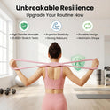 Figure 8 Resistance Bands for Women and Men, 8 Shaped Rubber Band for Fitness